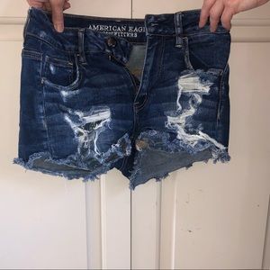 American Eagle high rise shorts